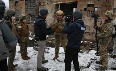 Поради для іноземних журналістів, які планують працювати в зоні ООС Фото – Міністерство оборони України